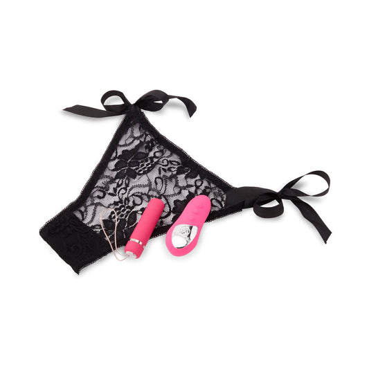Nu Sensuelle Remote Control Pleasure Panty Pink-0