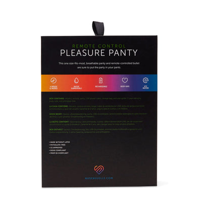 Nu Sensuelle Remote Control Pleasure Panty Pink-3