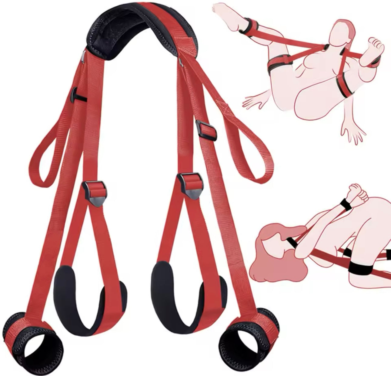 Bondage harness set