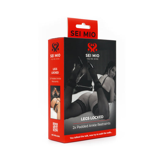 SEI MIO Legs Locked Padded Ankle Restraints-0