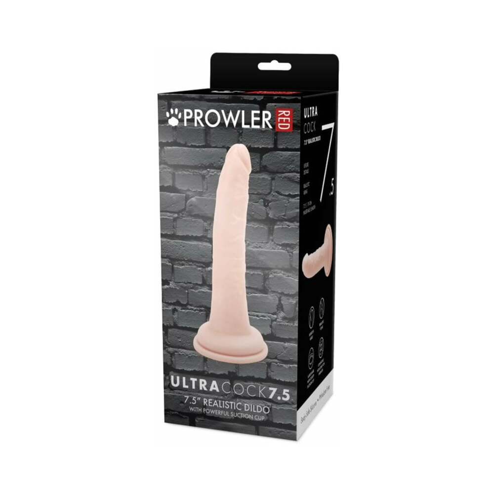 Prowler RED Ultra Cock 7.5 in. Realistic Dildo Vanilla-0